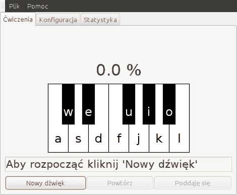 Zrzut ekranu programu